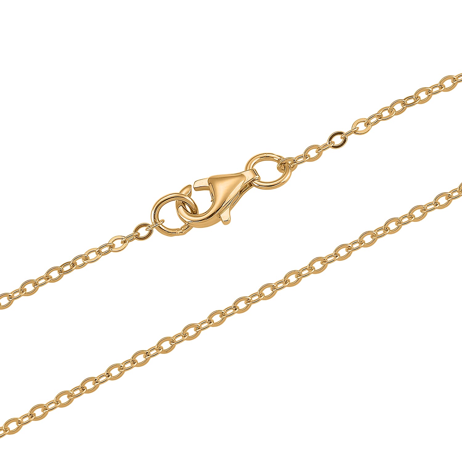 Green Jade (D) 45.00 ctw Carved Mikubu Pendant Necklace in 14K YG Over Sterling Silver 20 Inches