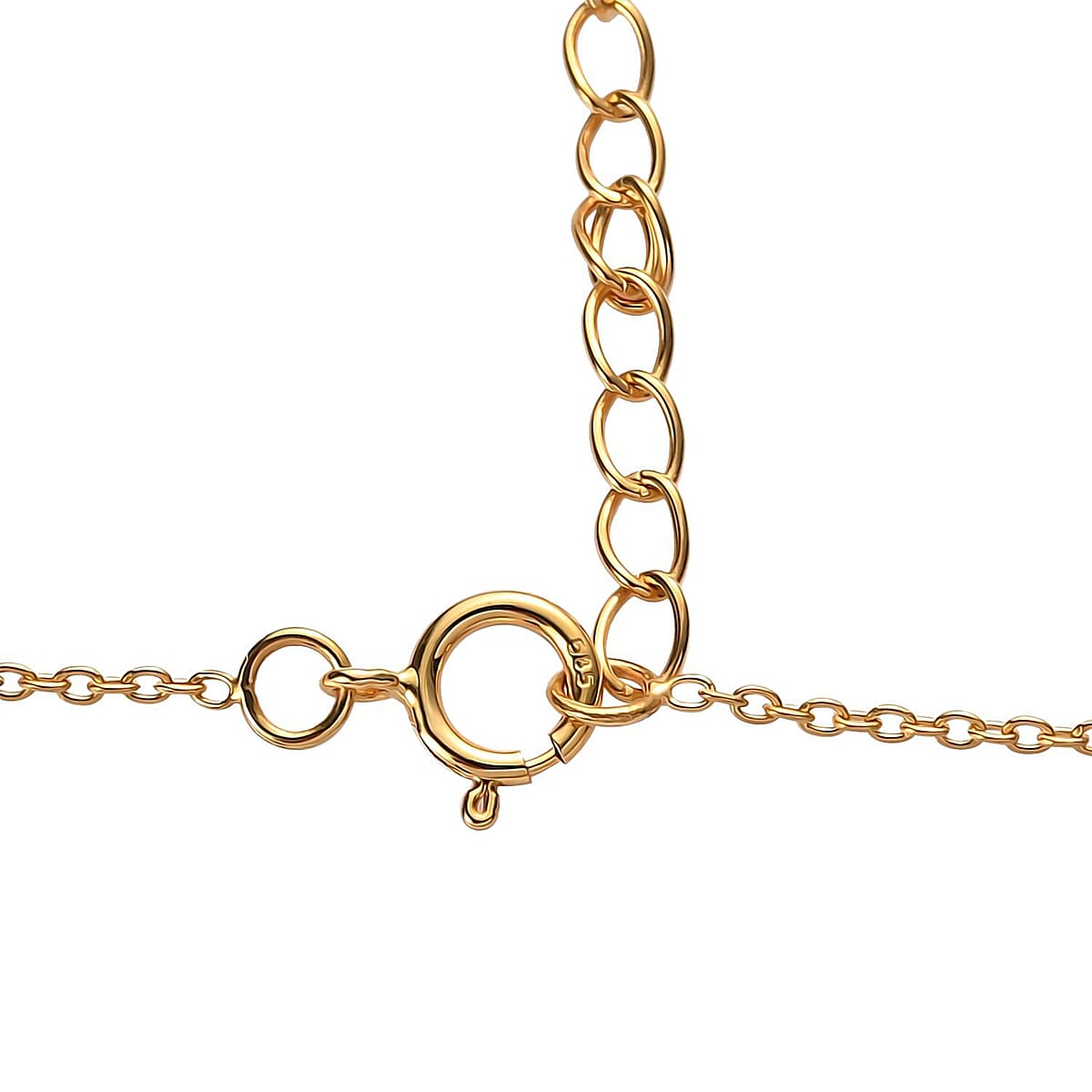 Mexican Cherry Fire Opal and Luxuriant Lab Grown Diamond E-F VS 2.40 ctw Pendant Necklace in 10K Yellow Gold 20 Inches image number 5