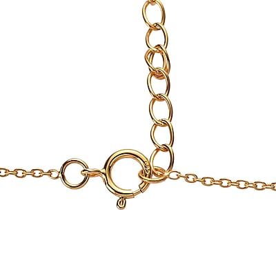 Mexican Cherry Fire Opal and Luxuriant Lab Grown Diamond E-F VS 2.40 ctw Pendant Necklace in 10K Yellow Gold 20 Inches