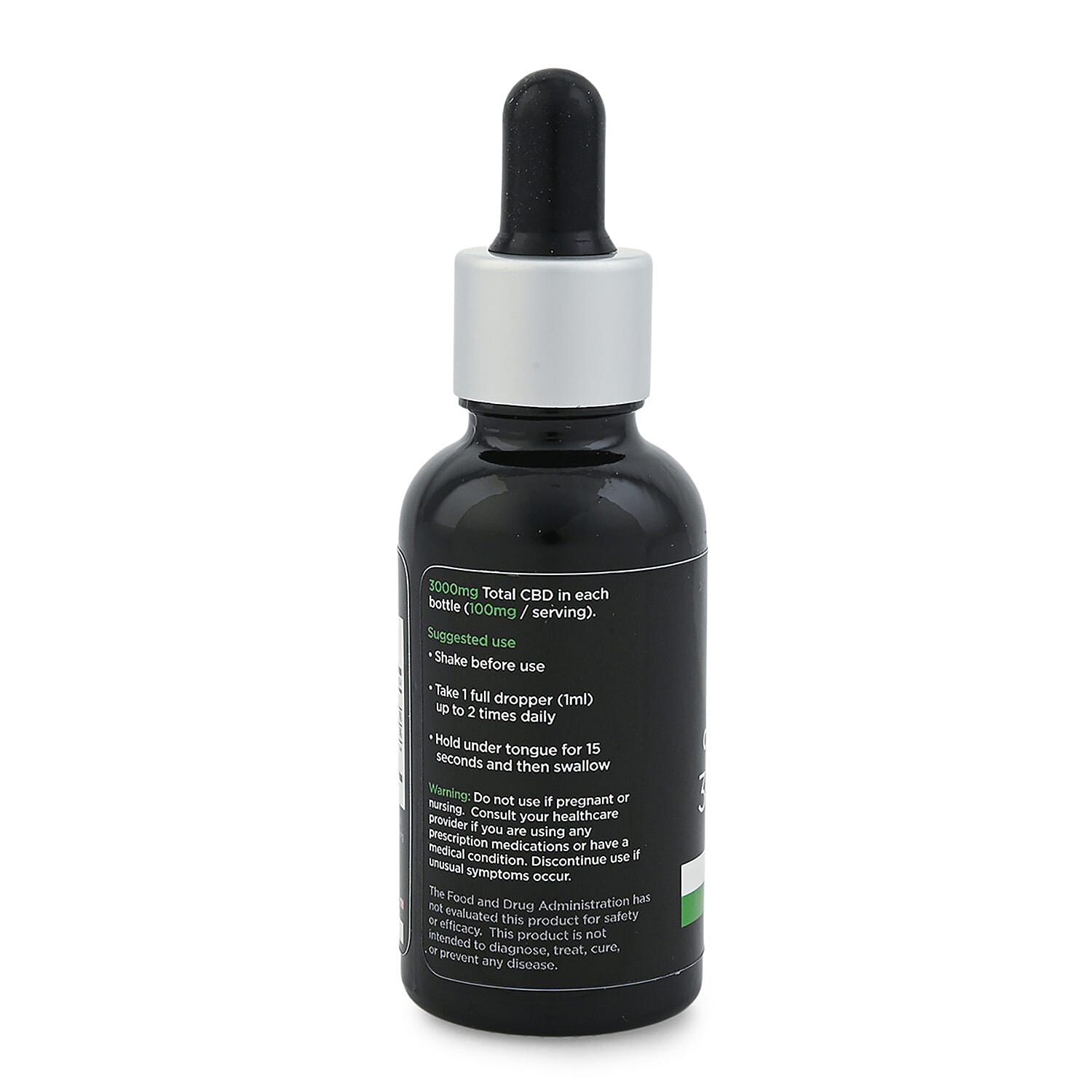 Buy CBD For Life Set of 3 3000mg CBD Peppermint Tincture (3x 1oz