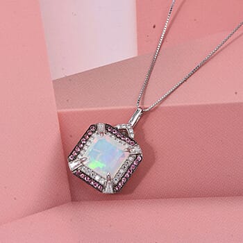 Ethiopian Welo Opal & Rubellite - Product card gallery slide 2 (10184698560825)