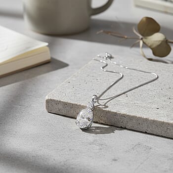 Rhodium Over Sterling Silver - Product card gallery slide 2 (10176706314553)