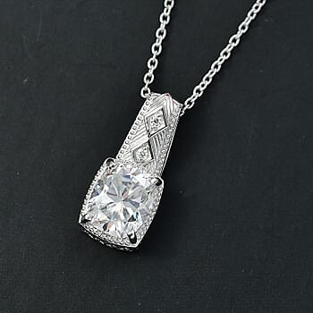 Rhodium Over Sterling Silver - Product card gallery slide 2 (10176706511161)