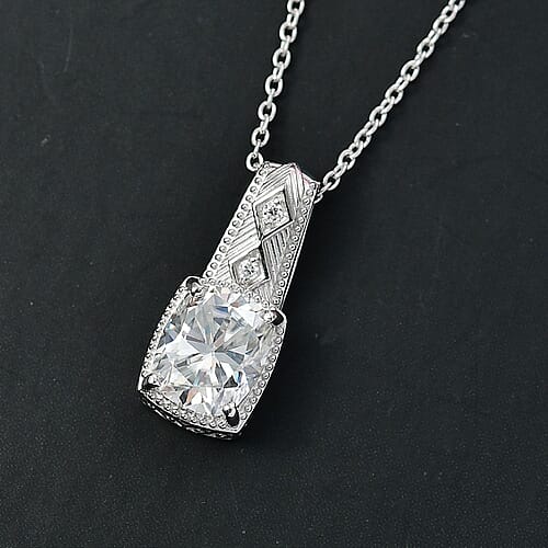 Rhodium Over Sterling Silver - Product card gallery slide 2 (9450075685119)