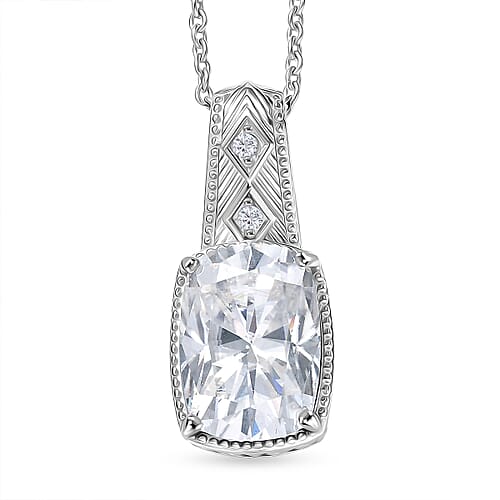 Rhodium Over Sterling Silver - Product card gallery slide 1 (9433076957439)