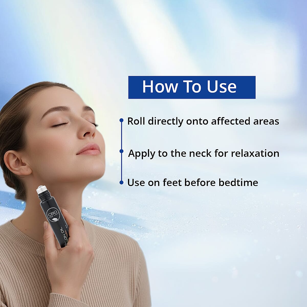 Doorbuster CBD For Life Set of 6 Original CBD Roll On for Pain Relief (6x 0.64oz) image number 4