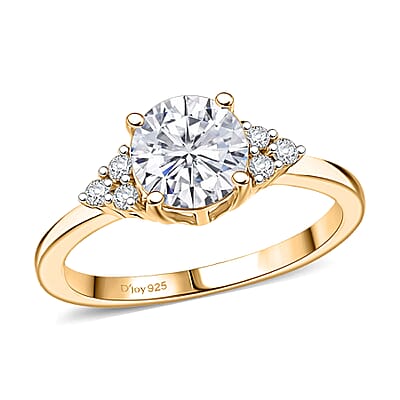 Yellow Gold Over Sterling Silver / 10 - Product card gallery slide 4 (10176707002681)