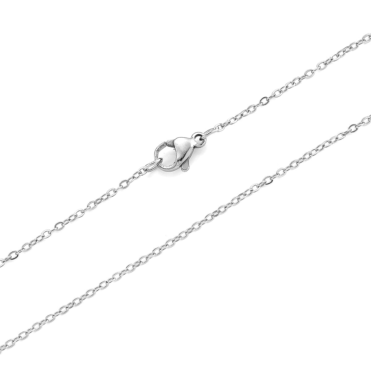 Opalite 110.00 ctw Earrings and Pendant in Silvertone with Stainless Steel Necklace 20 Inches