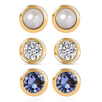 Yellow Gold Over Sterling Silver - Product card gallery slide 1 (9433126895871)