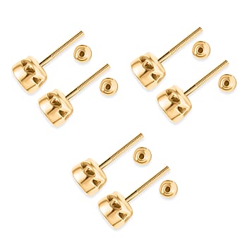 Yellow Gold Over Sterling Silver - Product card gallery slide 4 (9433126895871)