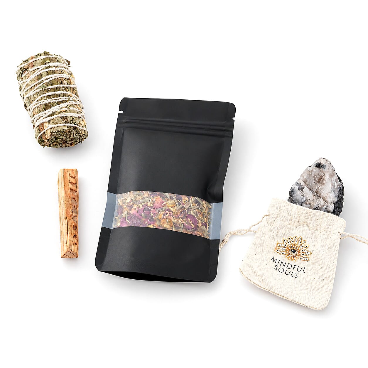 Moon Candle Stand Ritual Kit Color - Black (3.94x1.97x2.76)