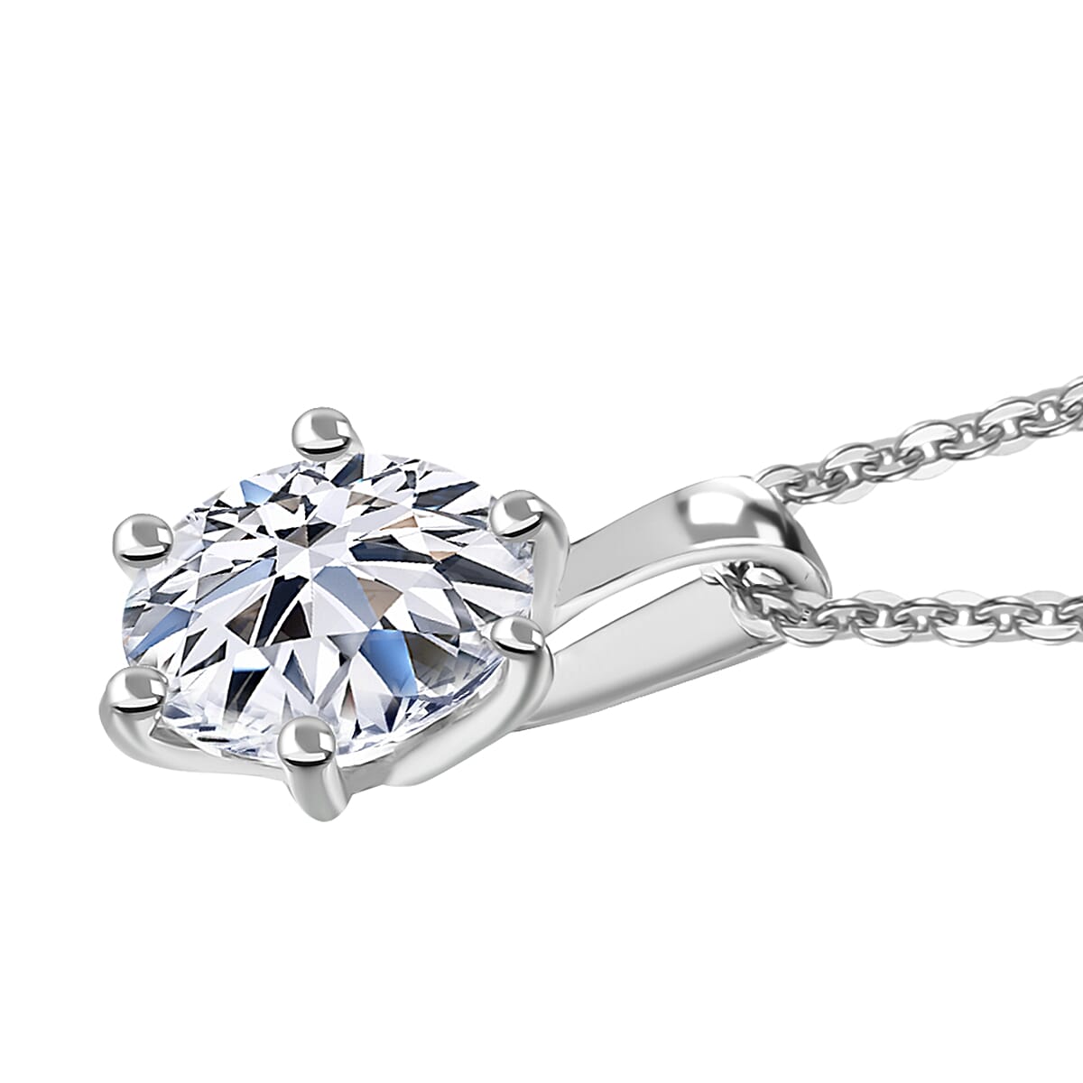 Rhodium Over Sterling Silver - Product card gallery slide 4 (9450087514367)