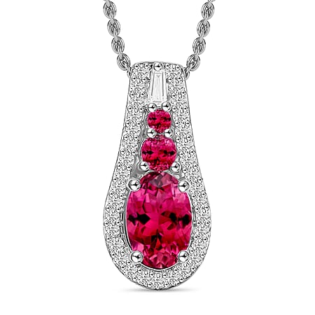 Rubellite / 10K White Gold - Product card gallery slide 1 (10176710312249)