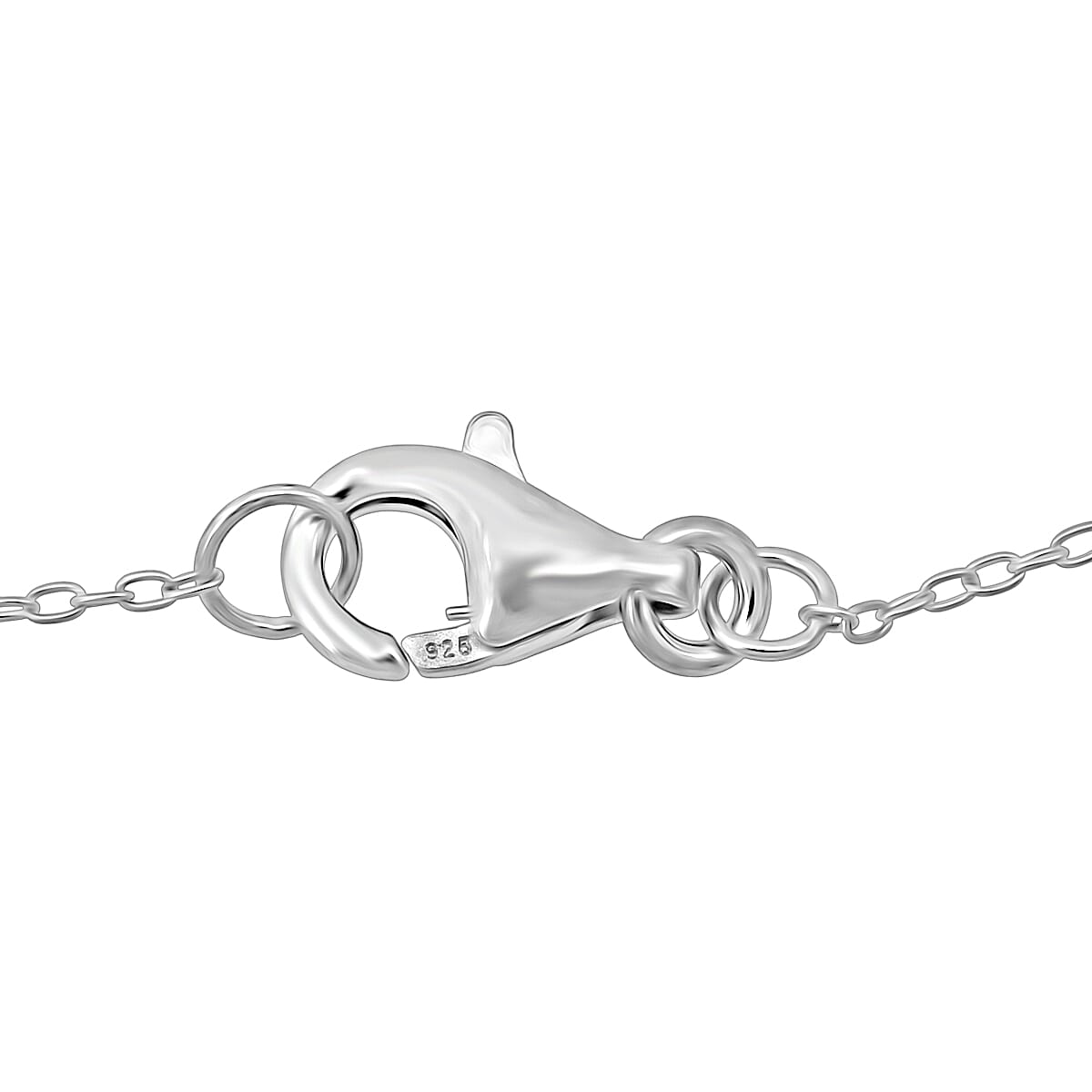 D'Joy Premium Blue Star Sapphire (DF) and Multi Gemstone 6.20 ctw Celestial Bloom Pendant Necklace in Rhodium Over Sterling Silver 20 Inches image number 5