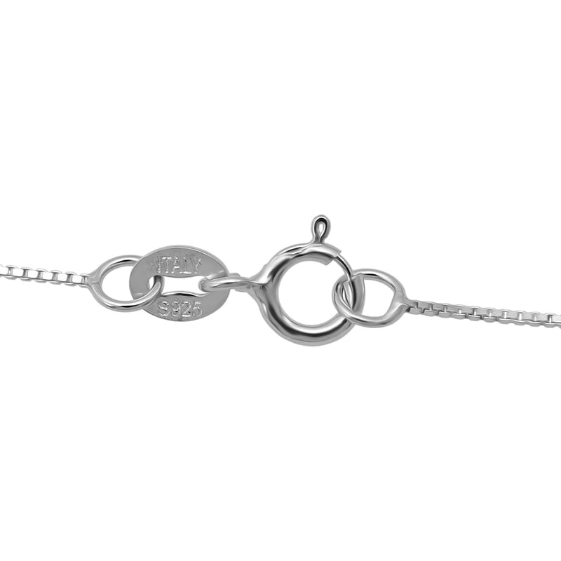 D'Joy Star Ruby, Moissanite Pendant Necklace in Rhodium Over Sterling Silver 9.65 ctw (20 Inches)