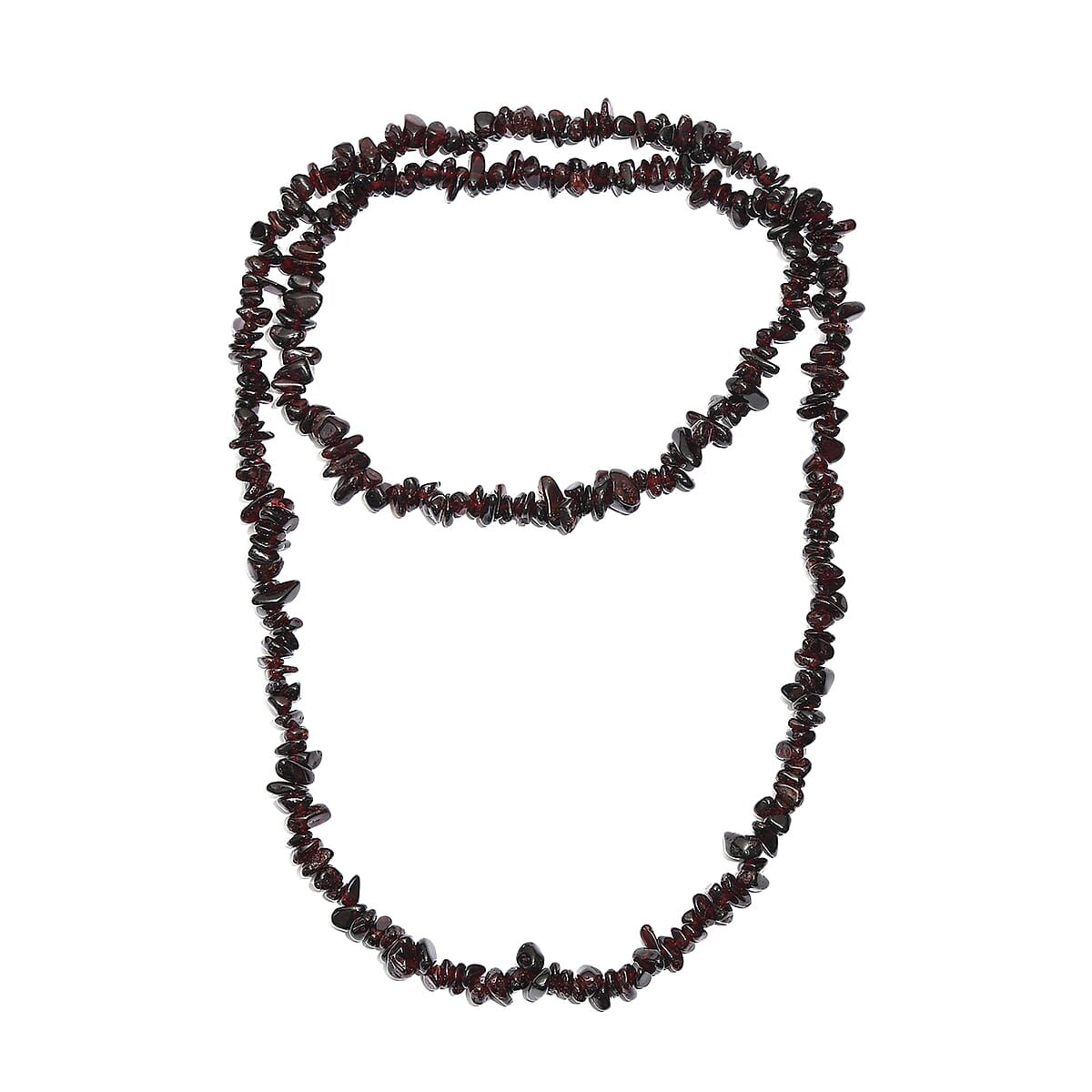 Set of 5 Multi Gemstone Chips Necklace 1466.00 ctw (30 Inches) image number 5