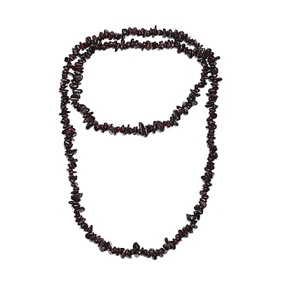 Set of 5 Multi Gemstone Chips Necklace 1466.00 ctw (30 Inches)