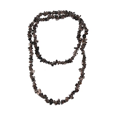 Set of 5 Multi Gemstone Chips Necklace 1466.00 ctw (30 Inches)