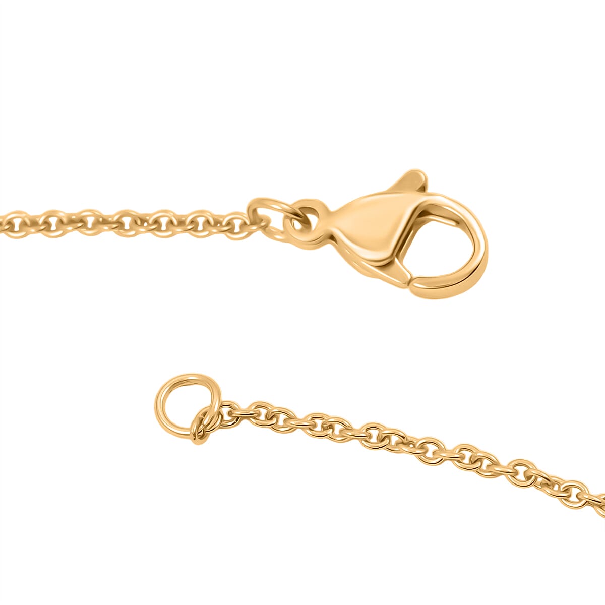 18K YG Plated 999 Fine Silver Pixiu Pendant with Stainless Steel Necklace (20 Inches) image number 3