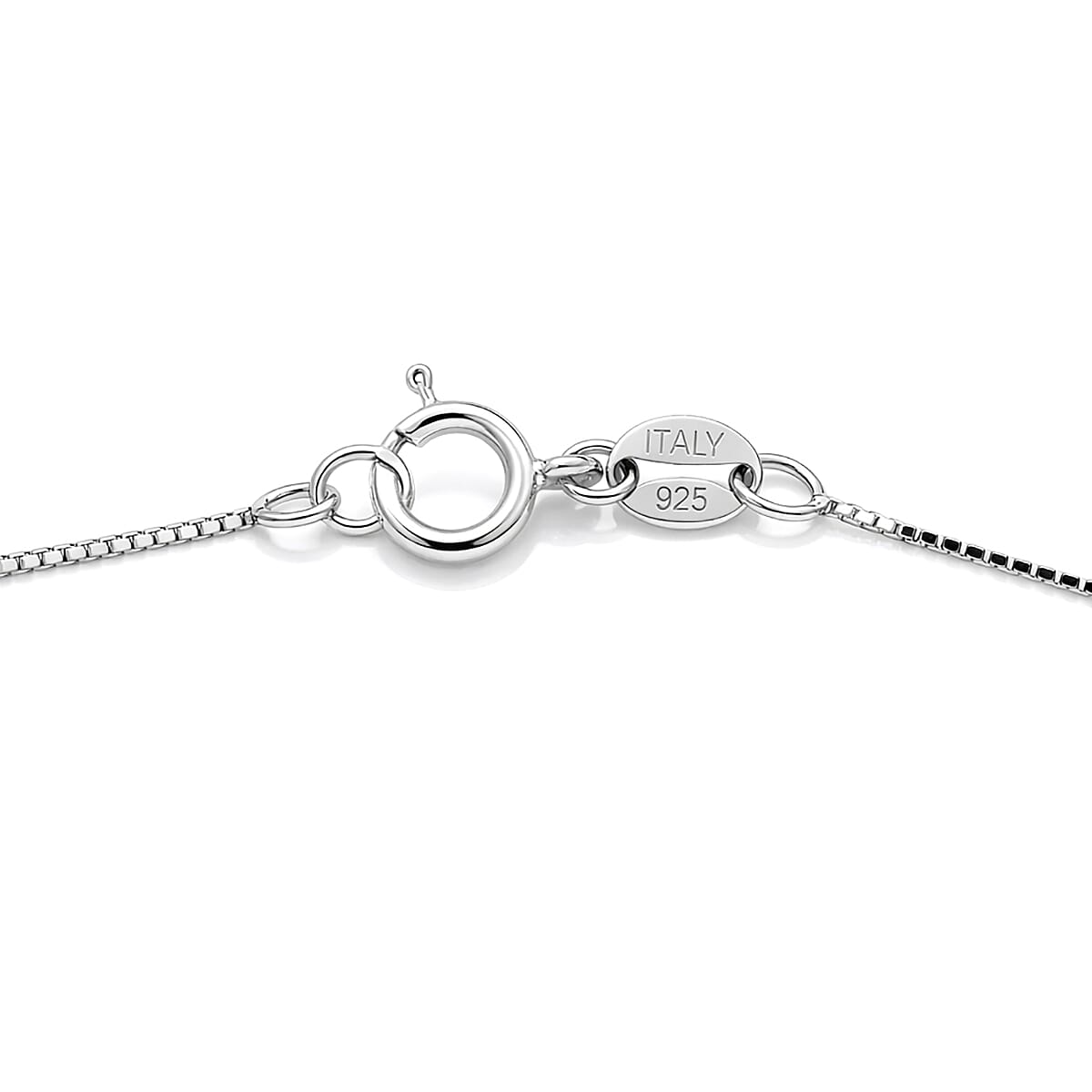 D'Joy Premium Red Zircon and Moissanite 2.70 ctw Scarlet Flame Pendant Necklace in Rhodium Over Sterling Silver 20 Inches (Del. in 7-10 Days) image number 5