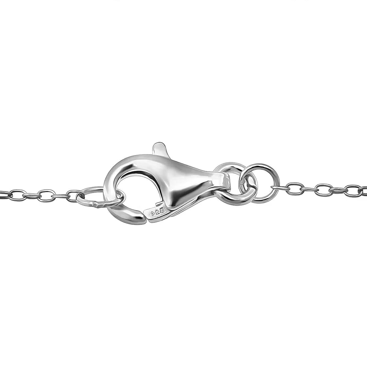 Doorbuster Luxuriant Lab Grown Diamond G-H SI 0.10 ctw Heart Pendant Necklace in Rhodium Over Sterling Silver 20 Inches image number 7