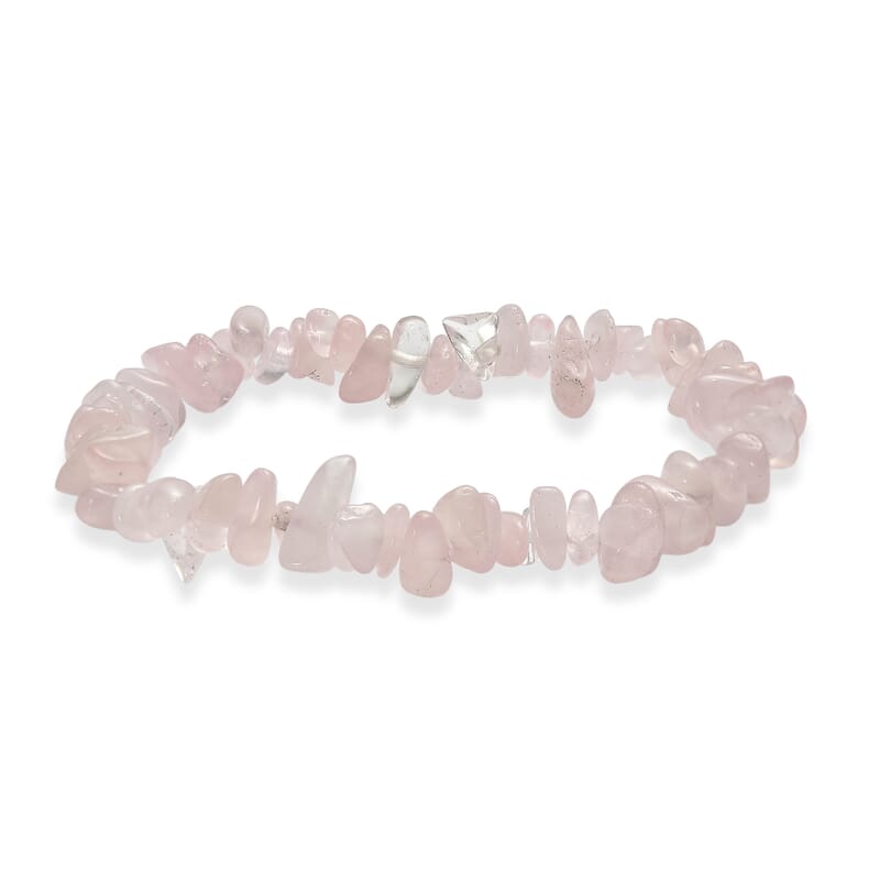 Set of 6 Multi Gemstone 491.90 ctw Chips Stretch Bracelet