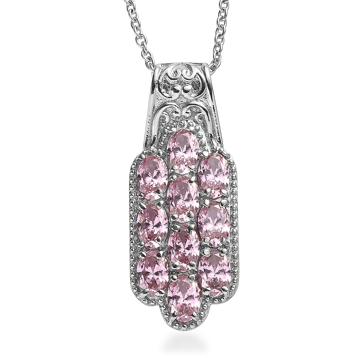 Simulated Pink Diamond