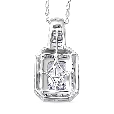Luxuriant Lab Grown Diamond Pendant Necklace in 950 Platinum 2.25 ctw (20 Inches) (E-F, VS)