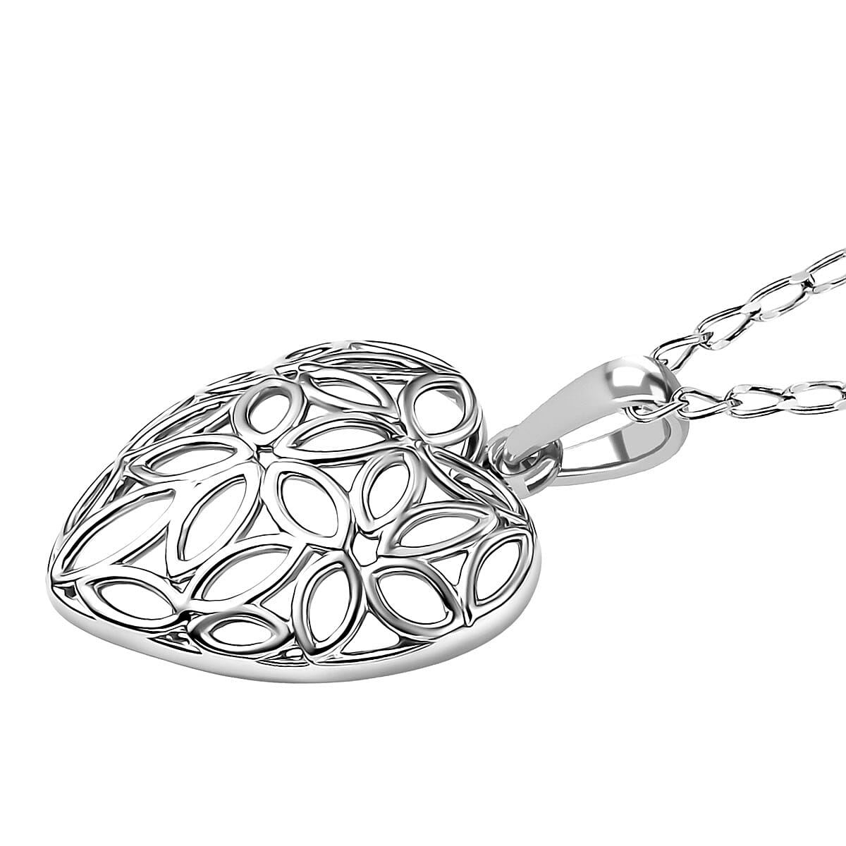 Rhapsody Pendant Necklace in 950 Platinum 6.0 Grams 20 Inches image number 3