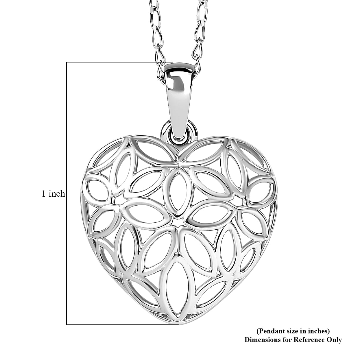 Rhapsody Pendant Necklace in 950 Platinum 6.0 Grams 20 Inches image number 5