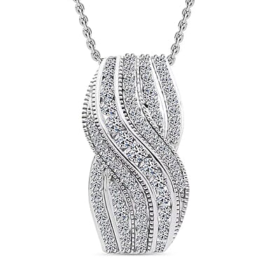 Rhodium Over Sterling Silver - Product card gallery slide 1 (10176718274873)