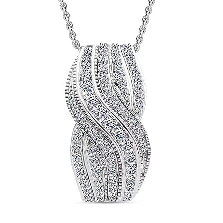 Rhodium Over Sterling Silver - Product card gallery slide 1 (10176718274873)