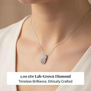 Rhodium Over Sterling Silver - Product card gallery slide 2 (10176718274873)