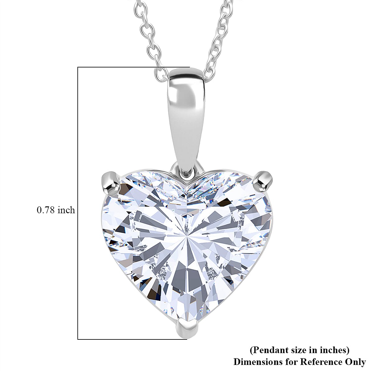 IGI Certified  Luxuriant Lab Grown Diamond Solitaire Pendant Necklace in 950 Platinum 5.00 ctw (20 Inches) (E-F, VS)