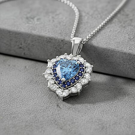Blue Moissanite - Product card gallery slide 2 (10176718569785)