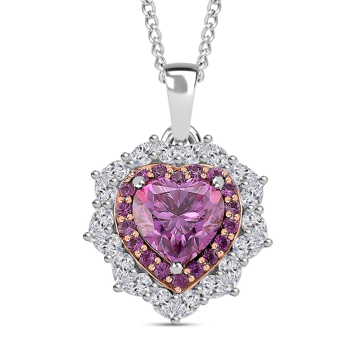 Pink Moissanite - Product card gallery slide 1 (10176718569785)