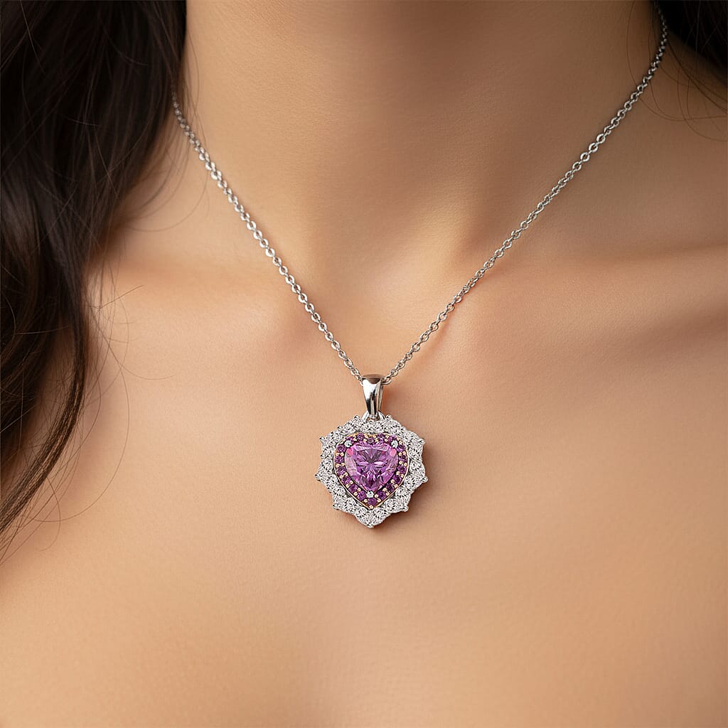 Pink Moissanite - Product card gallery slide 3 (10176718569785)