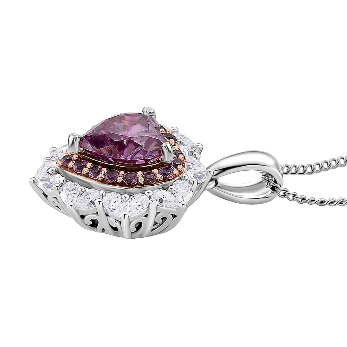 Pink Moissanite - Product card gallery slide 4 (10176718569785)