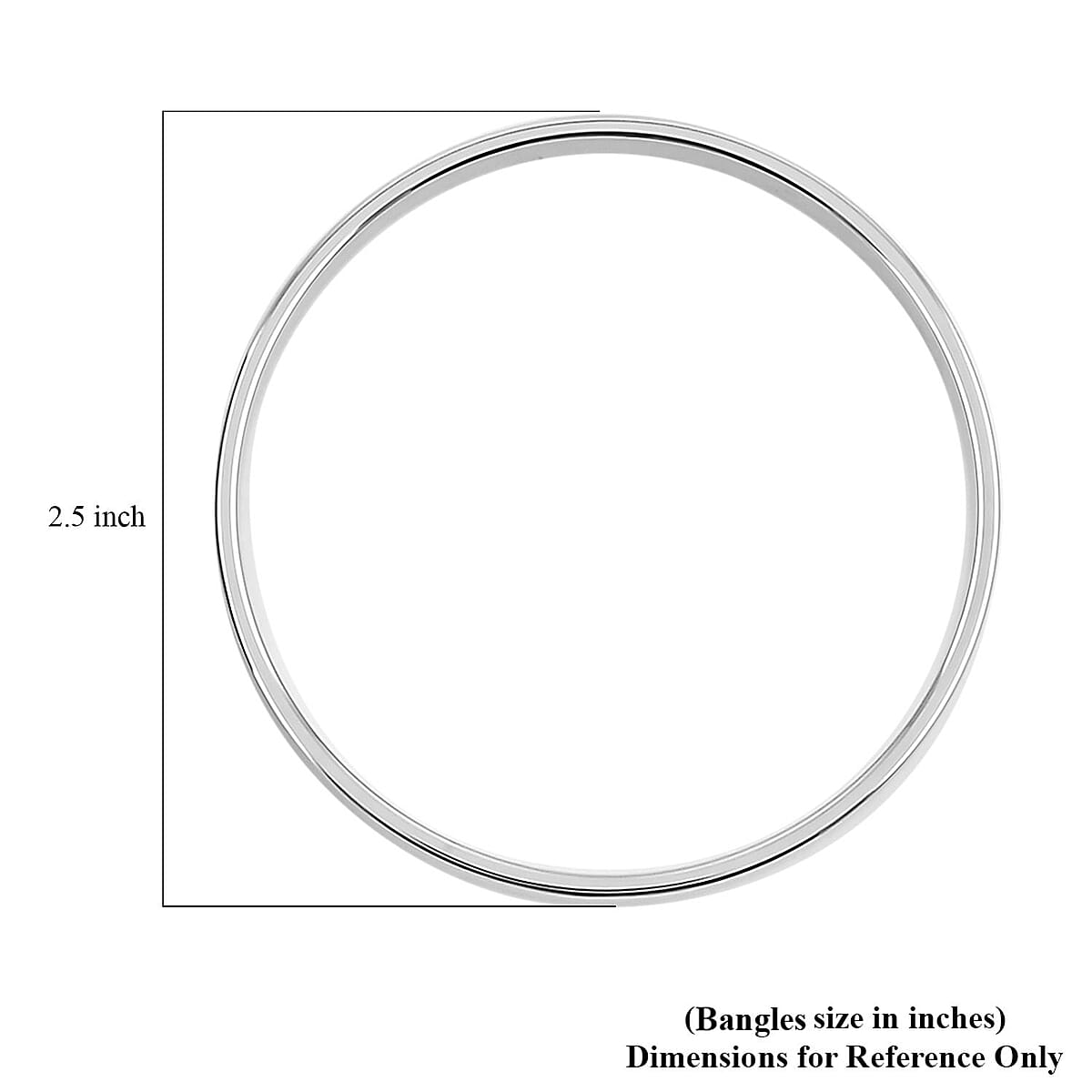  Calvin Klein Set of 2 - Satisfaction Bangle Bracelet in Stainless Steel (7.00 In) image number 5