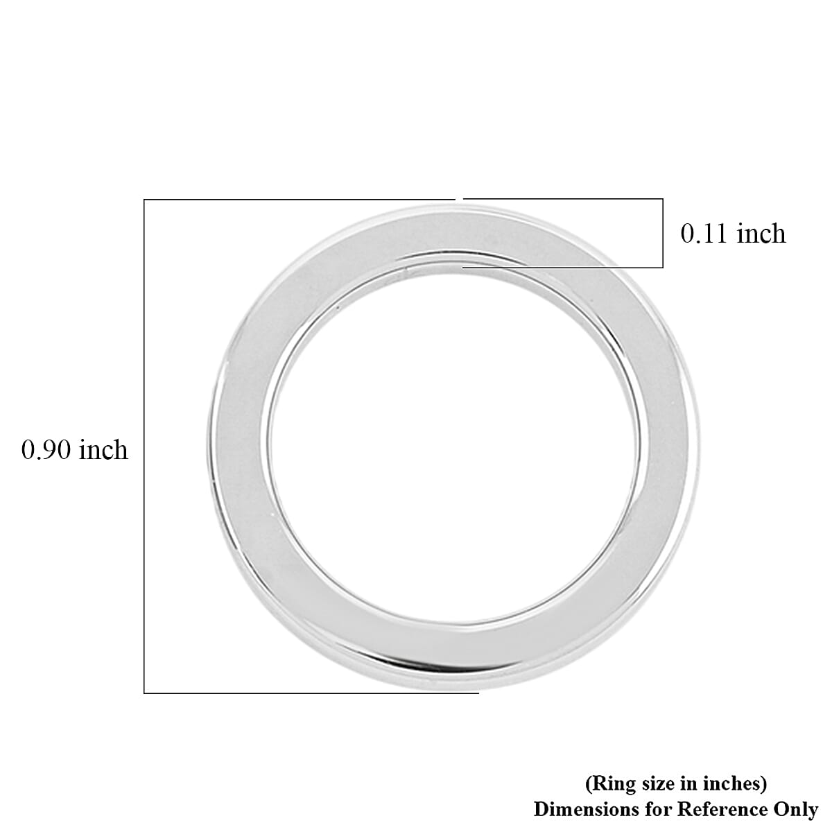 Calvin Klein Set of 2 Satisfaction Ring in Stainless Steel (Size 6) image number 4