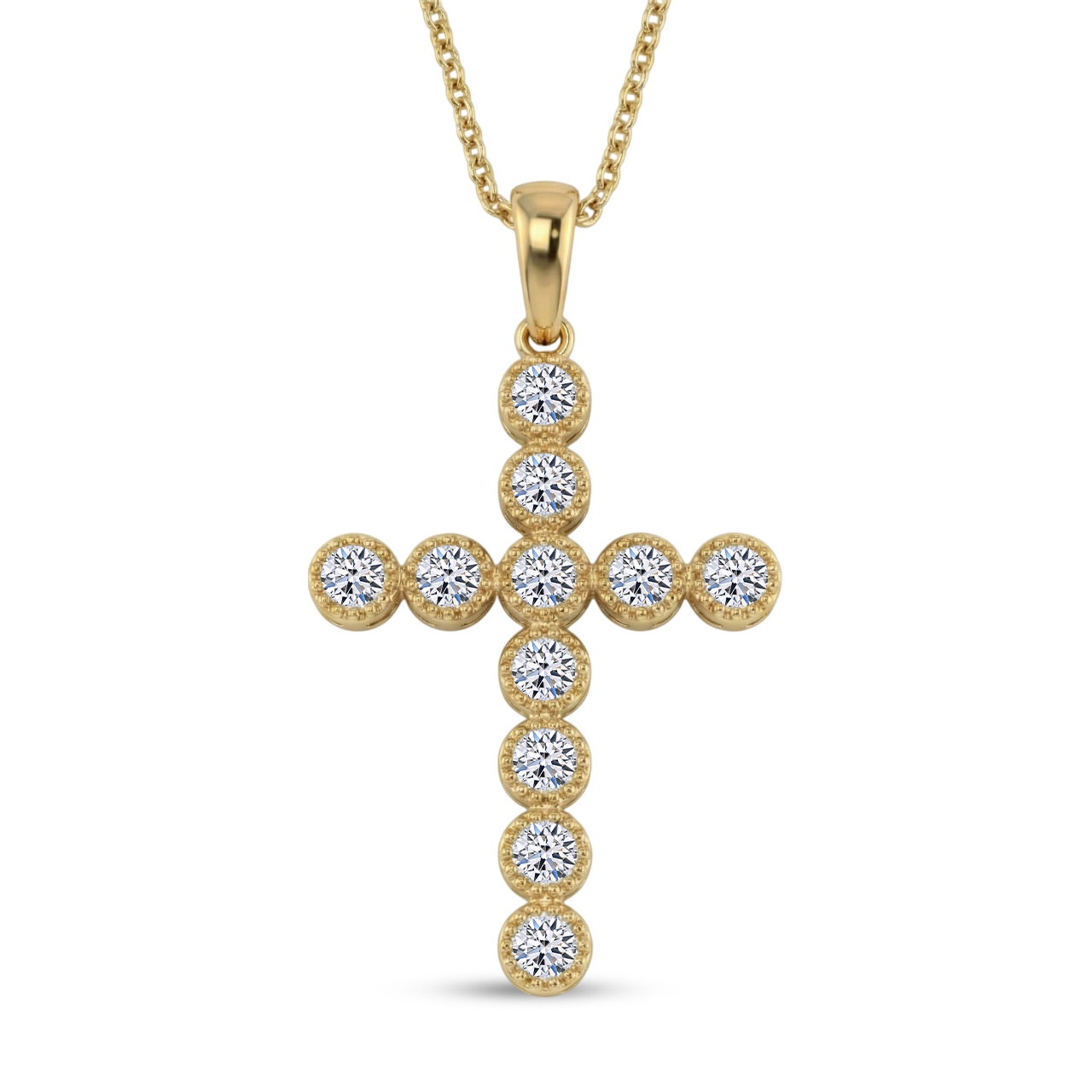 Yellow Gold Over Sterling Silver - Product card gallery slide 1 (9433133744383)