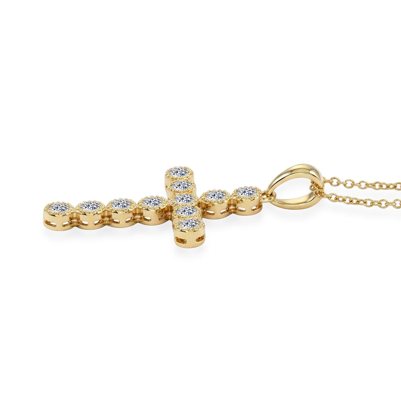 Yellow Gold Over Sterling Silver