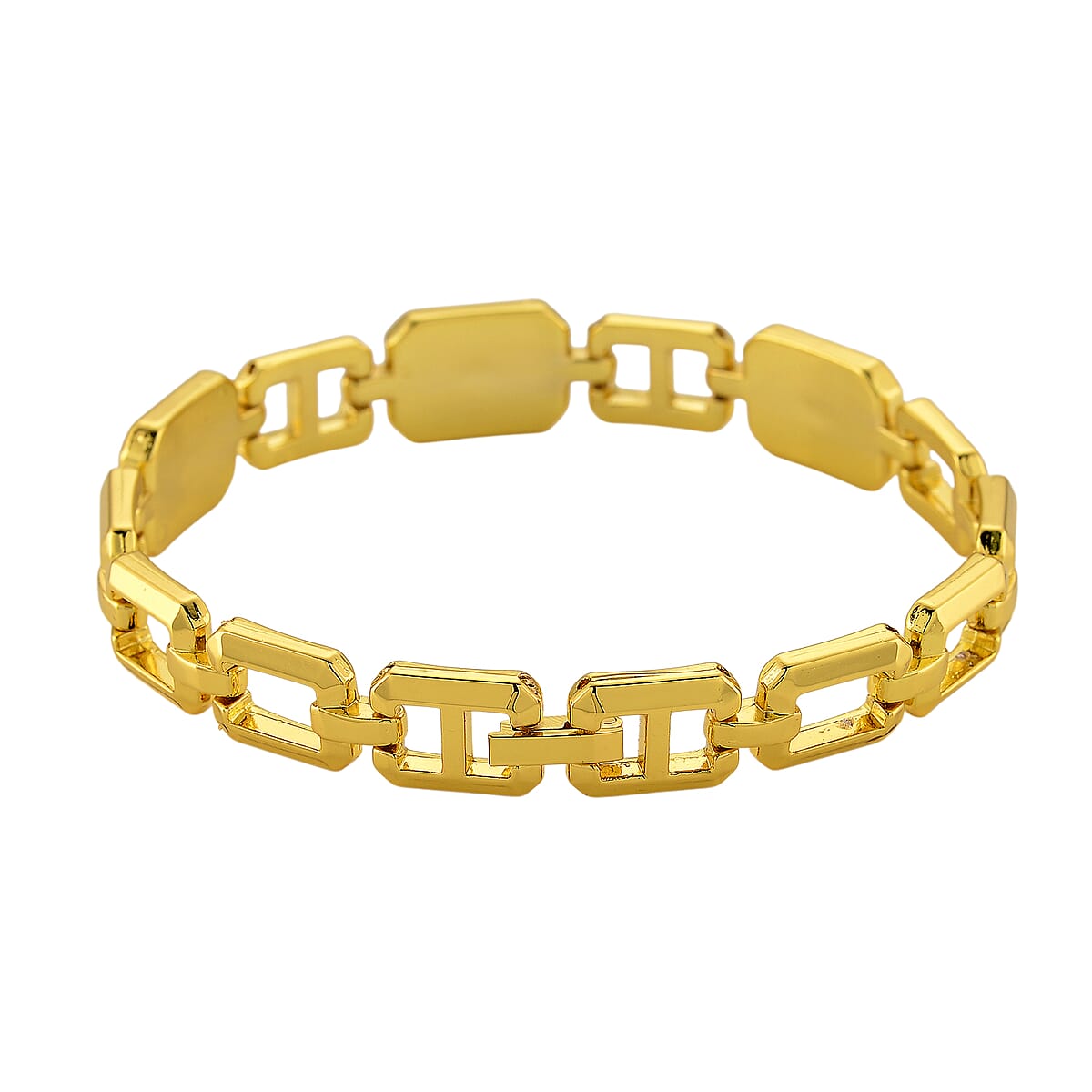 Strada Austrian Crystal Japanese Movement Watch and Goldtone Bracelet (8In) image number 9