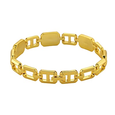 Strada Austrian Crystal Japanese Movement Watch and Goldtone Bracelet (8In)
