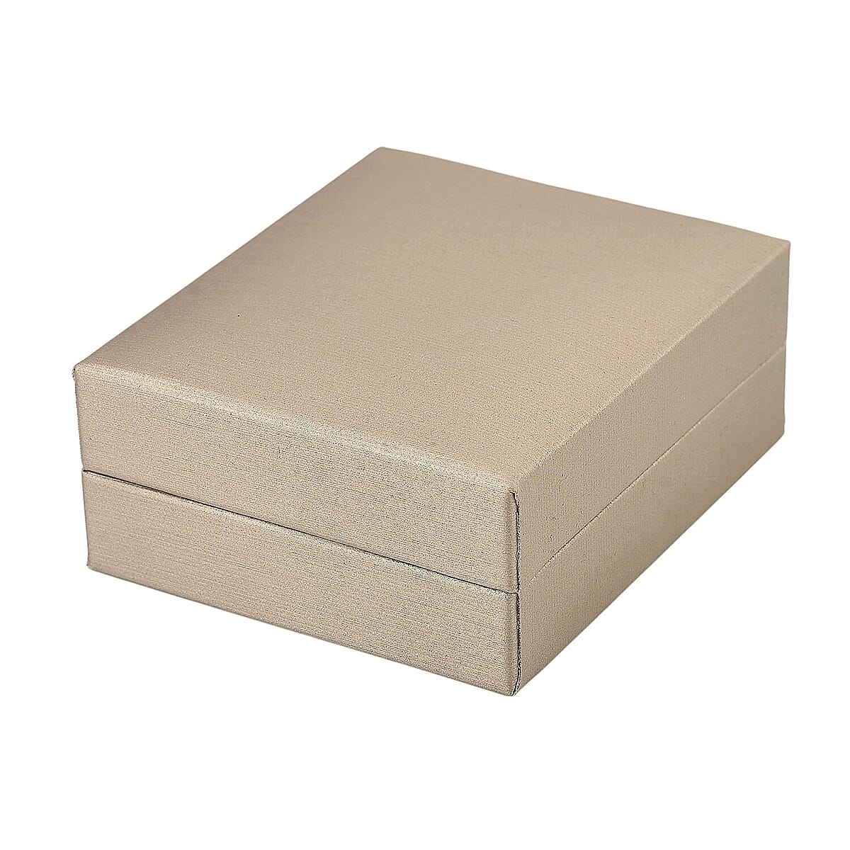 Grey Faux Leather and Black Velvet LED Light Packaging Box image number 1