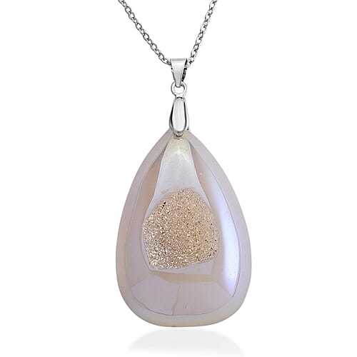 Aurora Borealis Druzy Quartz - Product card gallery slide 1 (9433192071423)