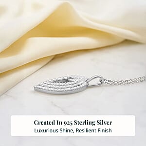 Luxuriant Lab Grown Diamond Pendant Necklace in Sterling Silver 2.00 ctw (G VS,18 Inches)