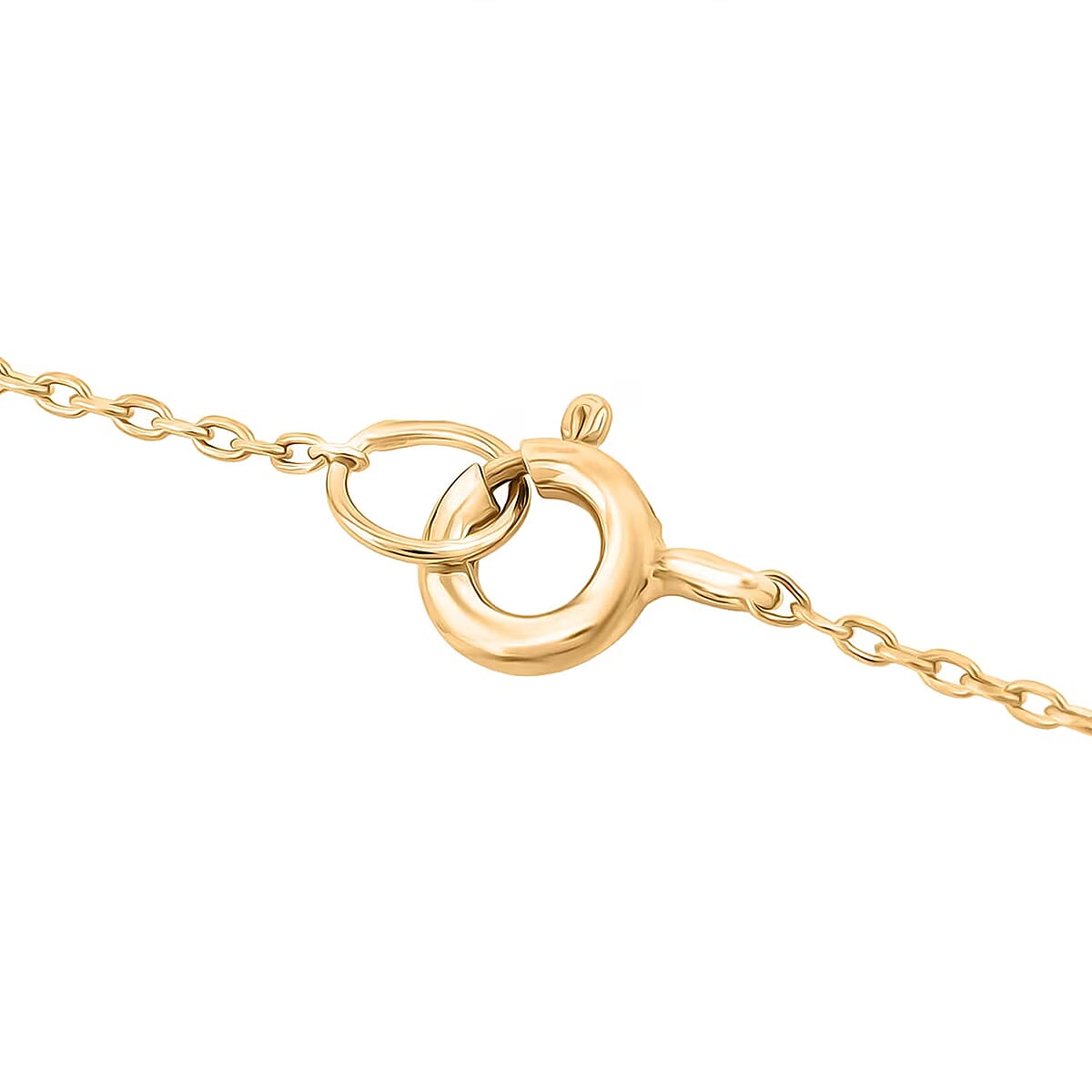 Luxuriant Lab Grown Diamond Pendant Necklace in 14K YG Over Sterling Silver 2.00 ctw (G VS, 18 Inches) image number 7