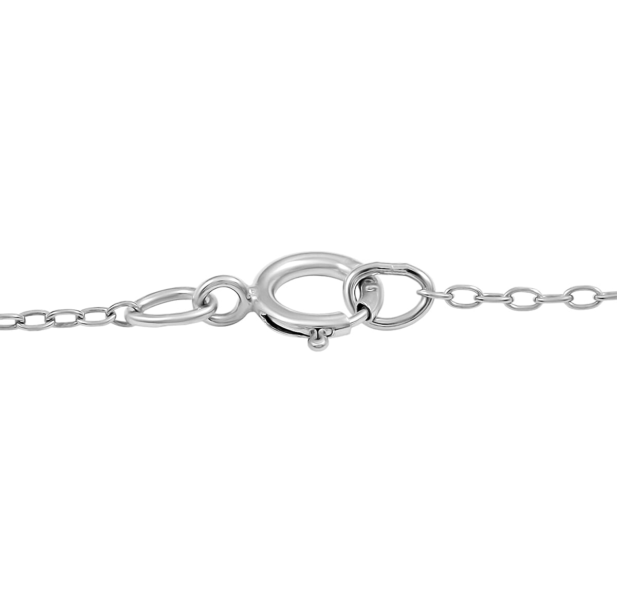 Diamond I2-I3 0.20 ctw Radiant Heart Pendant Necklace in Rhodium Over Sterling Silver 18 Inches