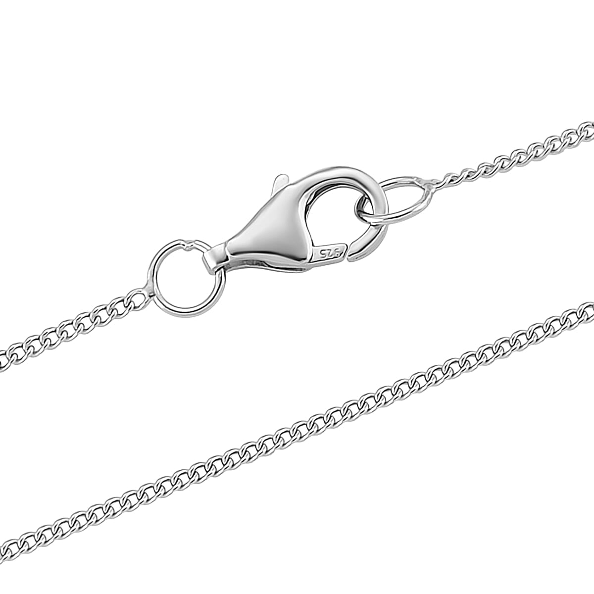 D'Joy Asscher Cut Moissanite and Black Jade (D) 3.50 ctw Pendant Necklace in Rhodium Over Sterling Silver 18 Inches image number 4